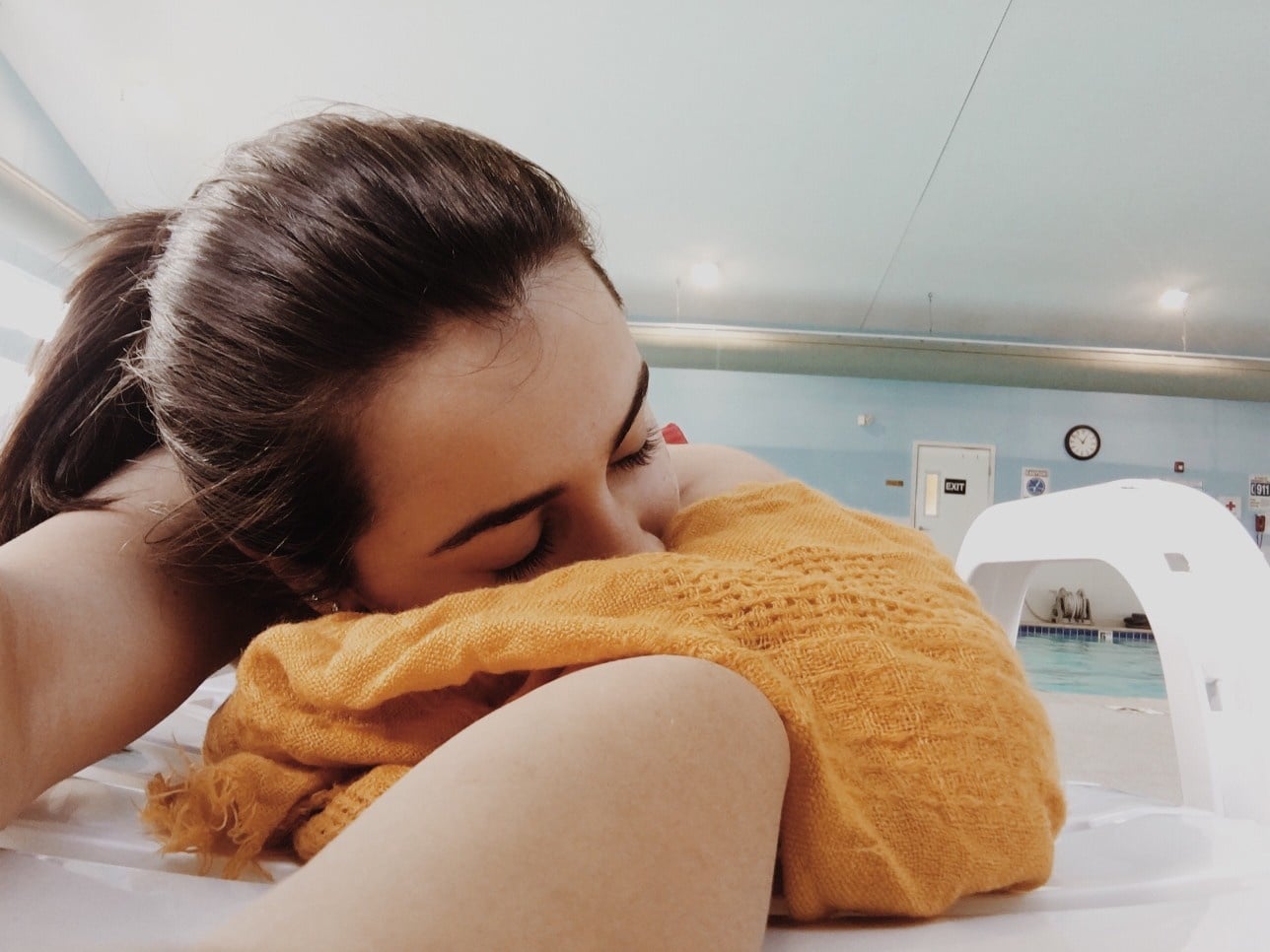 woman getting a massage