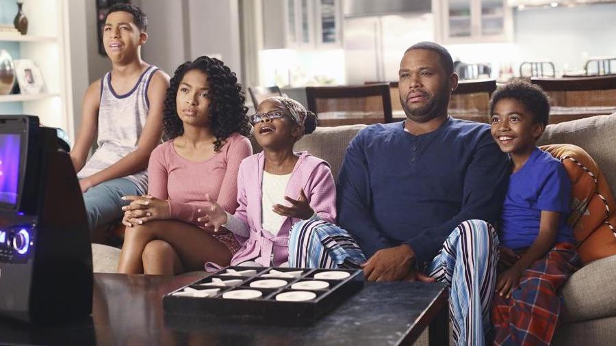 screengrab from the TV show Black-ish