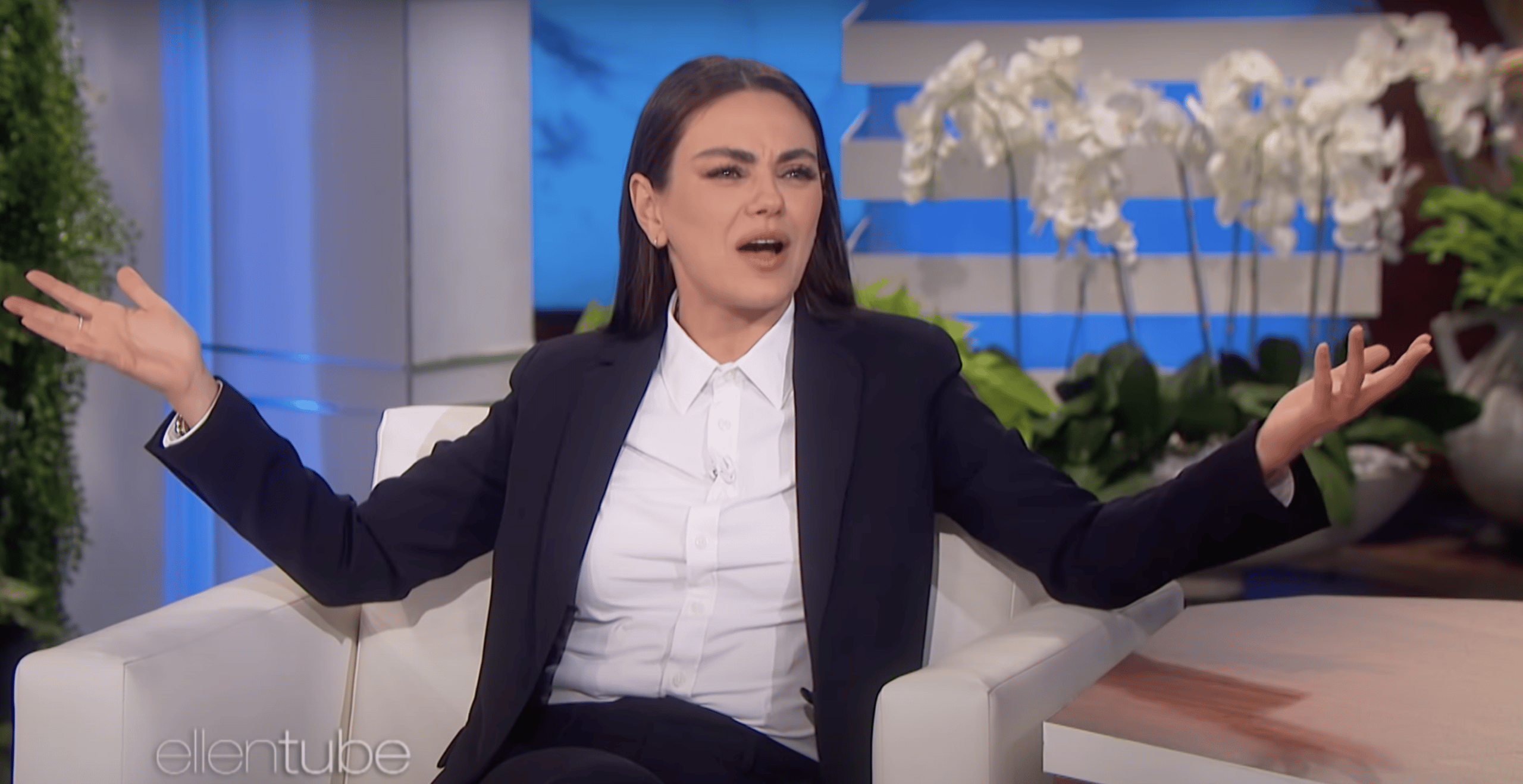 Mila Kunis on the Ellen Show