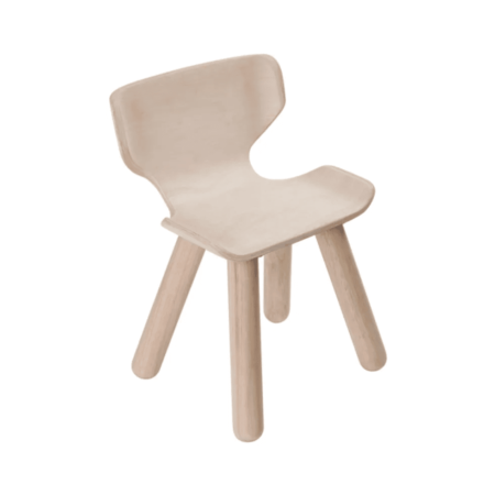 light-sanded-wooden-chair-for-kids