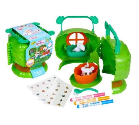 Crayola Scribble Scrubbie Safari Treehouse Playset