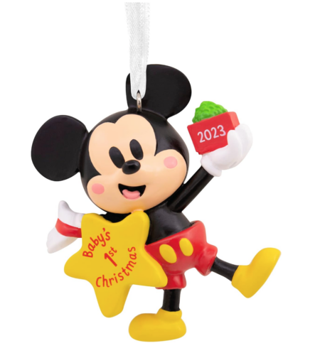 Hallmark Mickey Mouse Baby's First Christmas Ornament