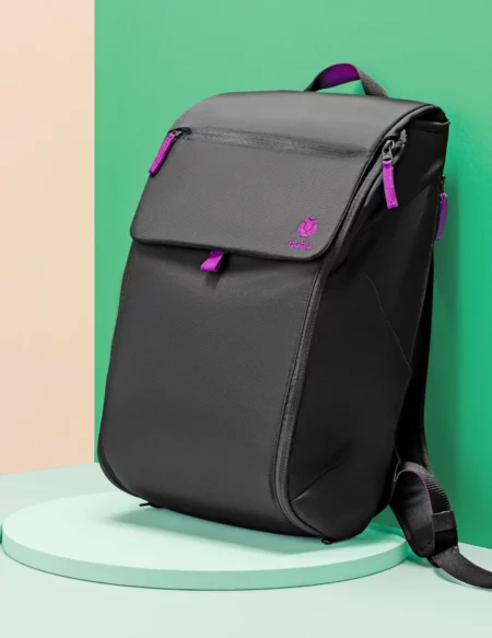 Upgrading my old backpack style diaper bag to this beauty. #pinkdiape