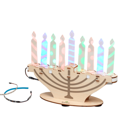 KiwiCo Light Up Menorah Project Kit