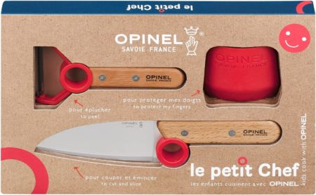 Opinel Le Petit Chef Complete 3 Piece Kitchen Set