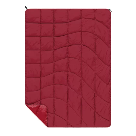 Rumpl Nanoloft Flame Blanket Crimson