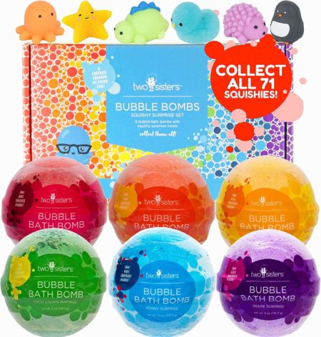 Squishy Bubble Bath Bombs for Kids