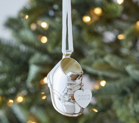 babys first bootie keepsake ornament 1 o Motherly