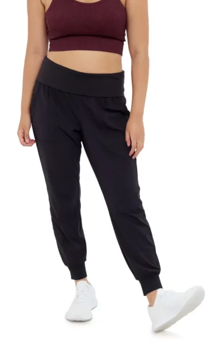 fold down active joggers