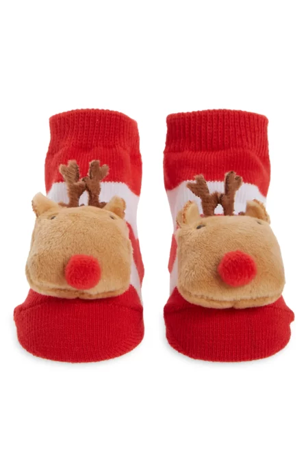 reindeer jingle socks