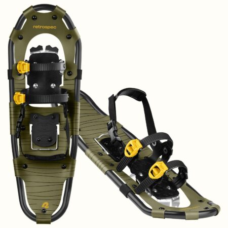 retrospec olive snow shoes