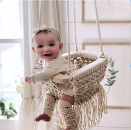 Finn + Emma Macrame Swing