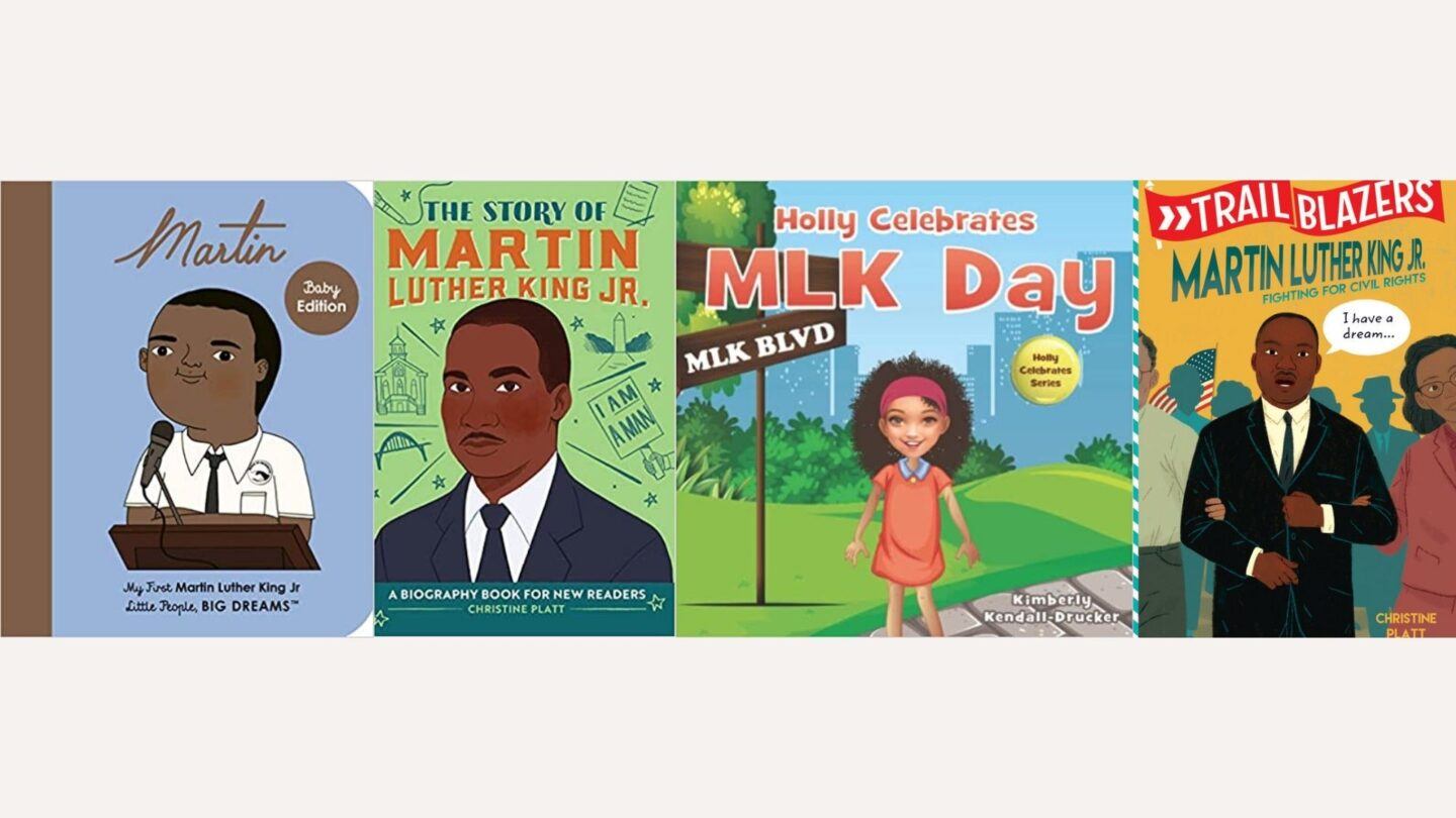 books collage- martin luther king jr books