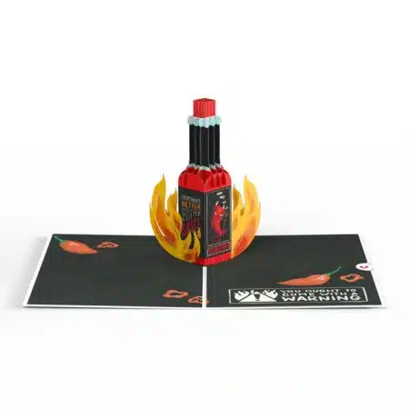 Lovepop You're So Hot Hot Sauce Pop Up Card