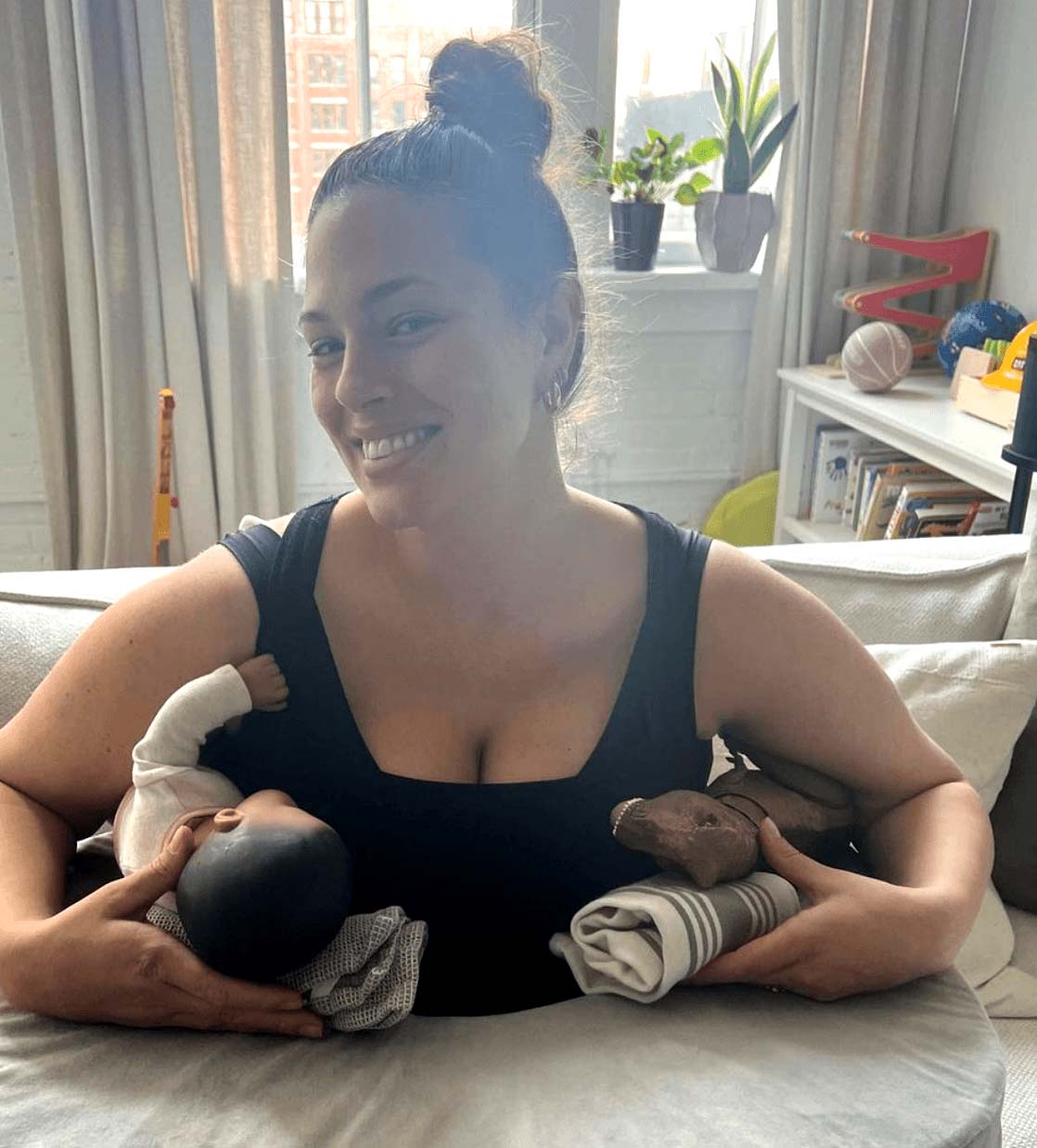 Ashley Graham Gives Birth, Welcomes Twins With Justin Ervin