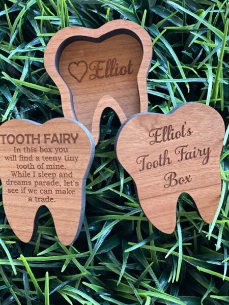 knock on wood tooth fairy box