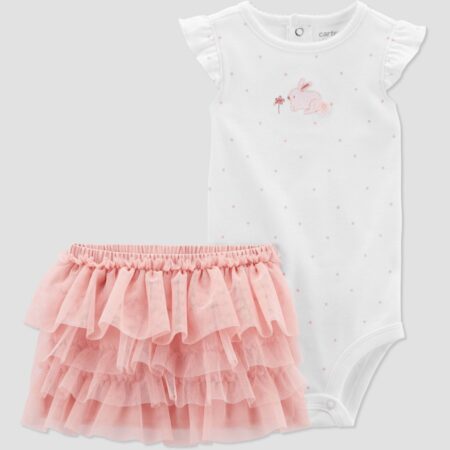 Carter's Just One You Bunny Skirt Set