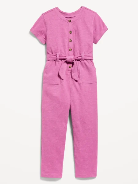 Old Navy One-Piece Tie-Front Jumpsuit