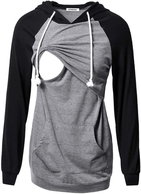 ginkana nursing hoodie