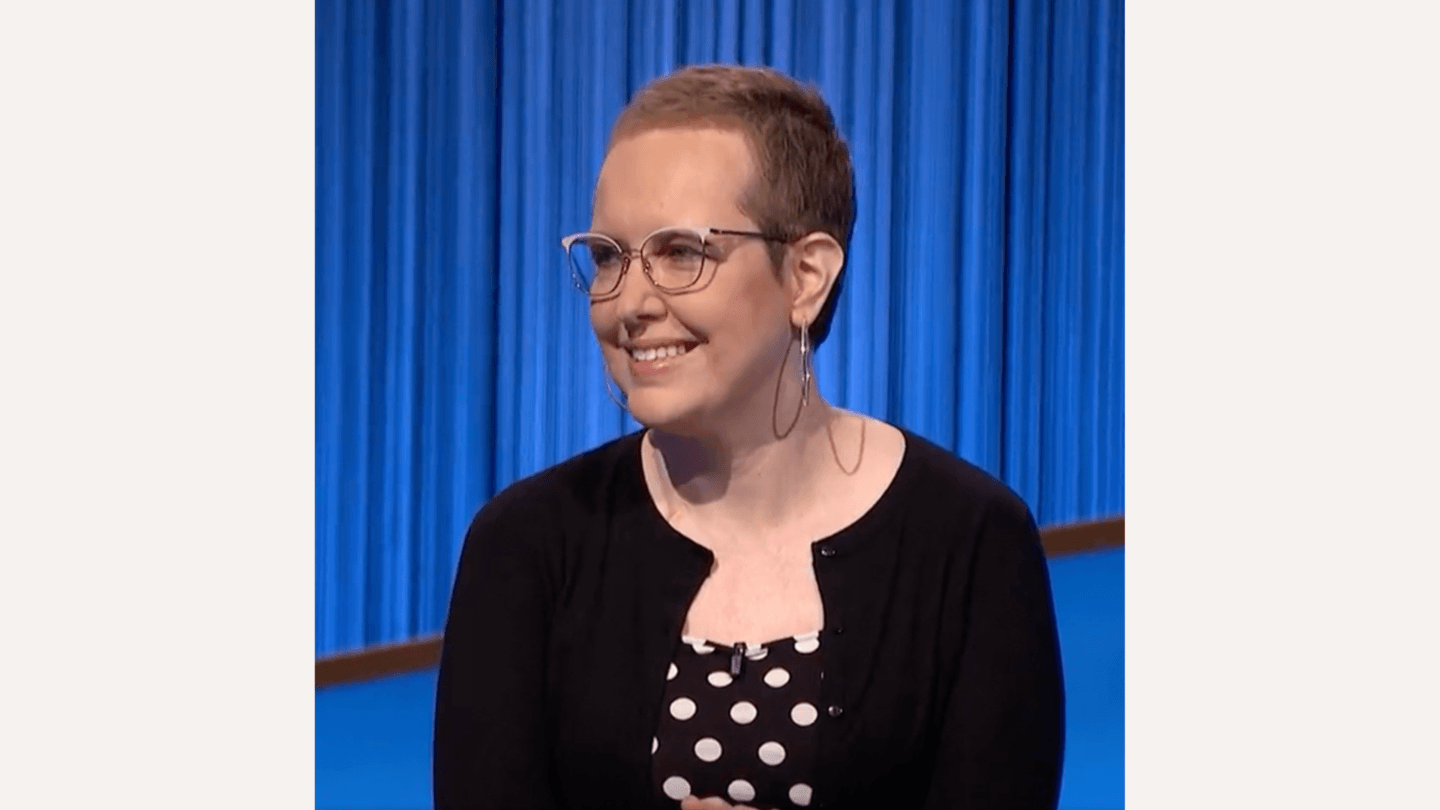 Jeopardy contestant Christine Whelchel