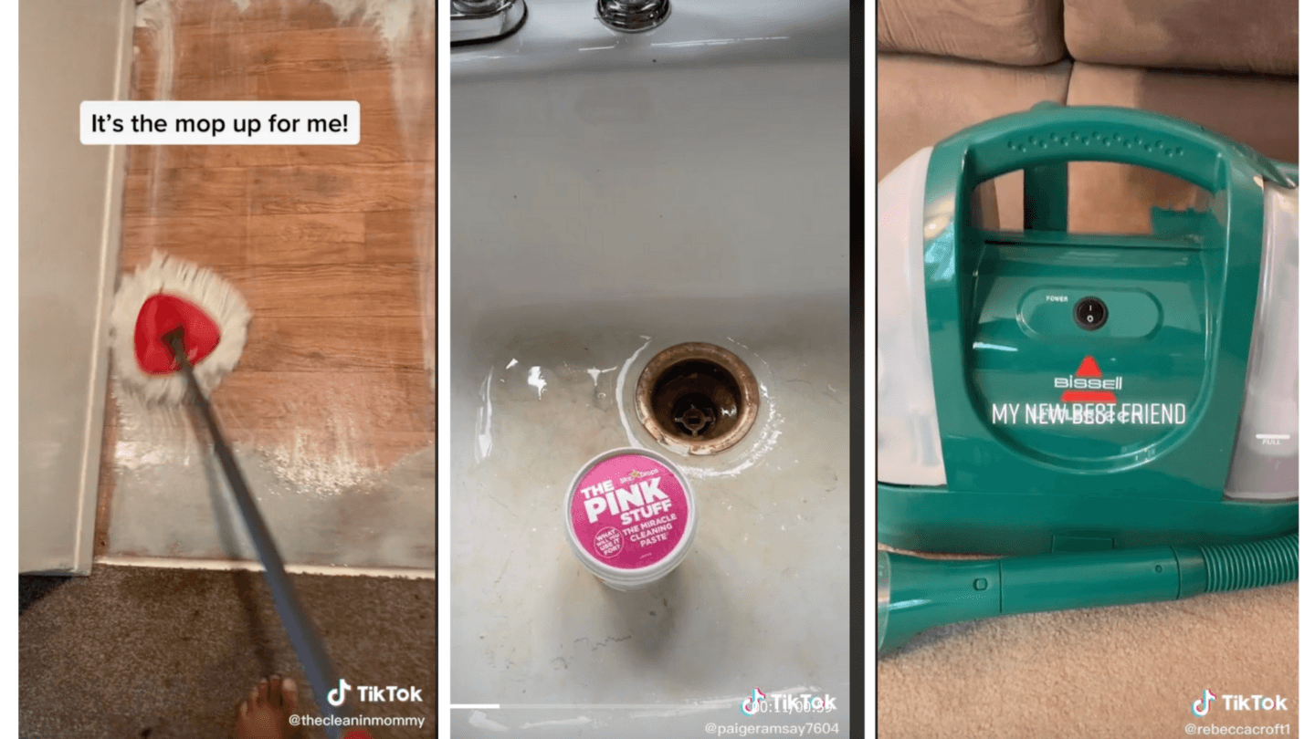 CleanTok Loves The Pink Stuff Cleaning Product