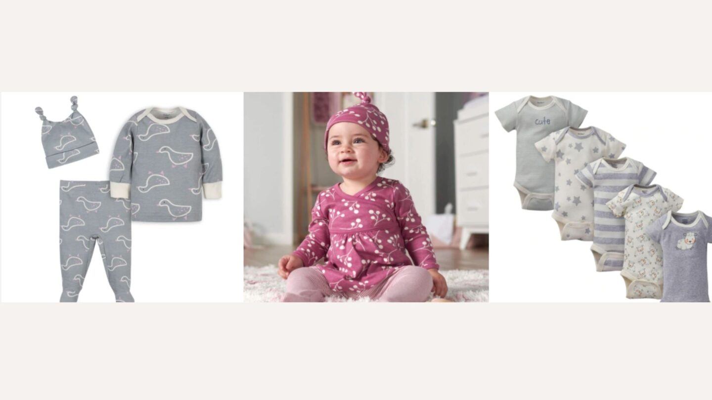 Gerber childrenswear semi annual sale feature