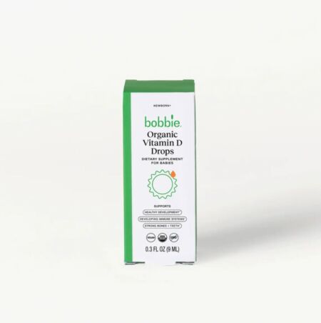 Organic Vitamin D Drops - bobbie