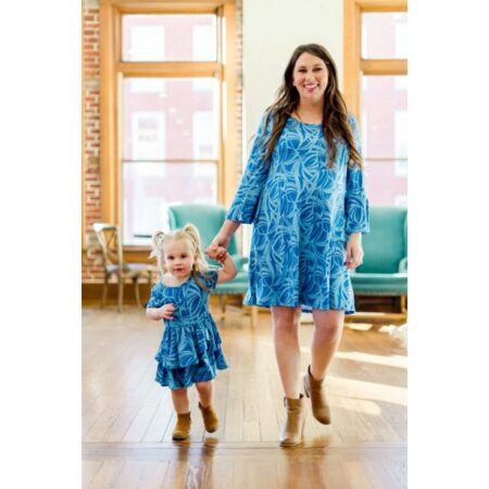 The Pioneer Woman Mommy & Me Ruffle Knit Dress