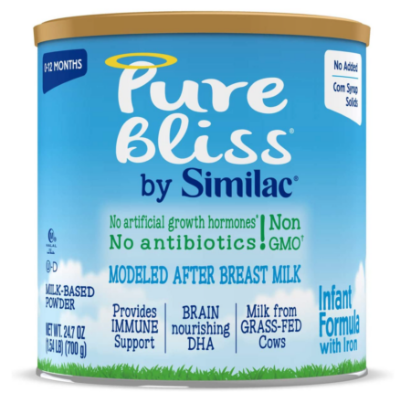 baby formula Pure bliss by Similac