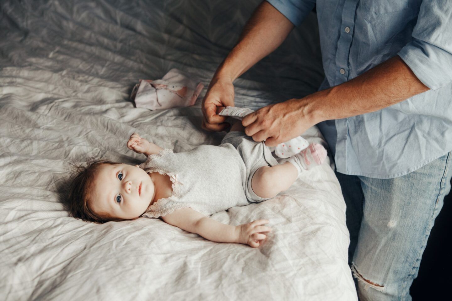 How to dress baby for hot or cold weather