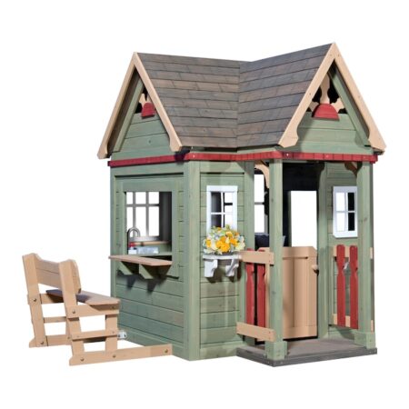 Backyard Discovery Victorian Inn Wood Playhouse Kit