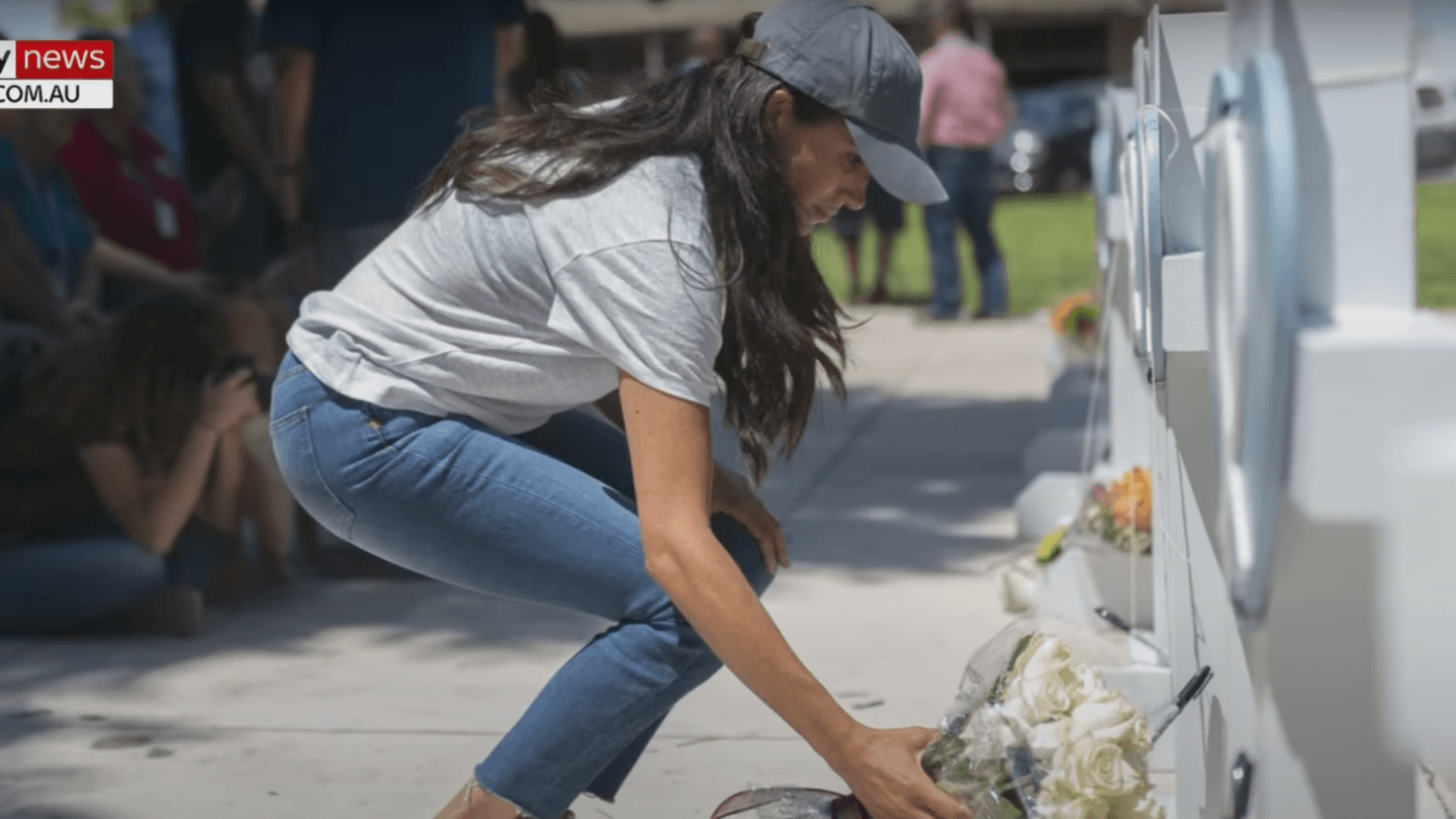 Meghan Markle in Uvalde Texas