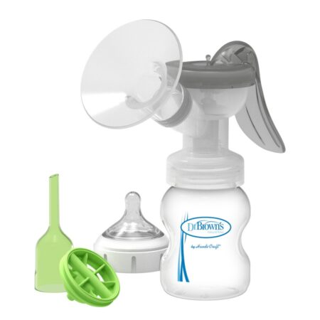 Dr. Brown’s™ Manual Breast Pump with SoftShape™ Silicone Shield