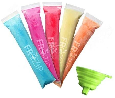 Frozip Disposible Ice Popsicle Molds
