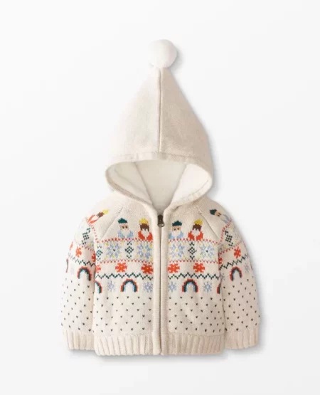 Hanna Andersson Baby Gnome Sweet Gnome Sweater Jacket