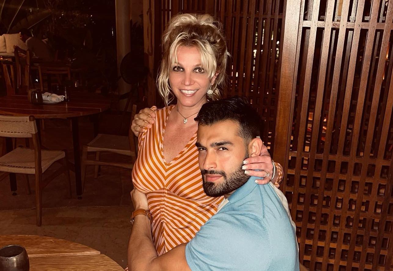 Britney Spears and Sam Asghari