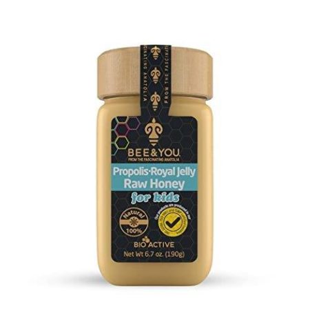 BEE and You Royal Jelly + Raw Honey + Propolis Mix for Kids