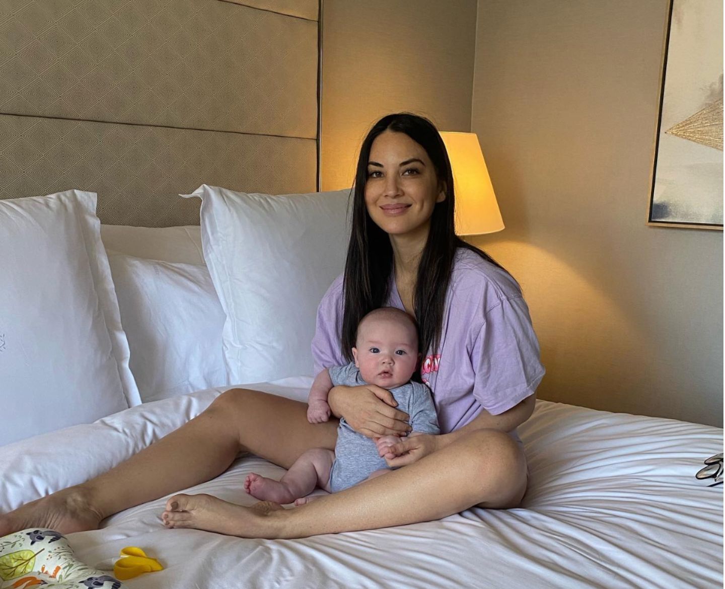 Olivia Munn Shares She Spilled Baby Formula While Traveling