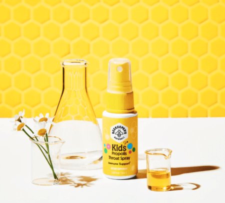 beekeepers naturals kids propolis throat spray