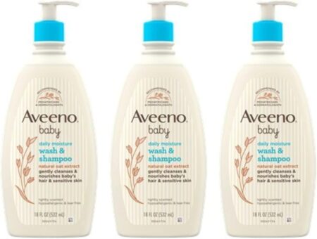 Aveeno Baby Daily Moisture Gentle Bath Wash & Shampoo