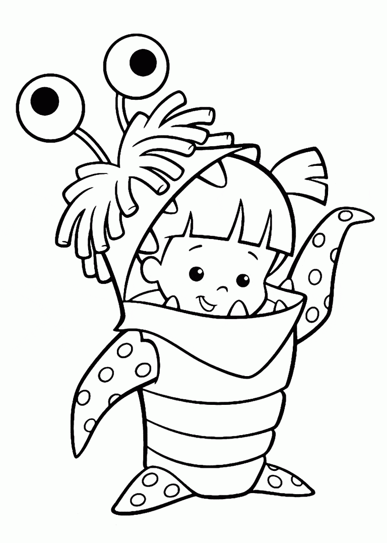 Cute Monsters Costume Coloring Page 768x1077 1 Motherly