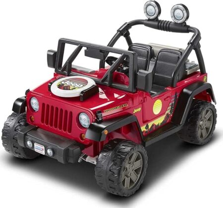 Power Wheels Ride-On Toy Bbq Fun Jeep Wrangler