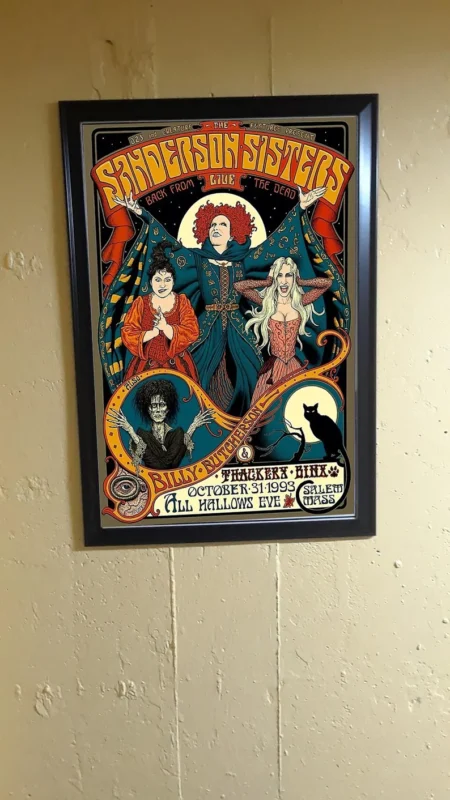 The Sanderson Sisters Live Back From the Dead Poster