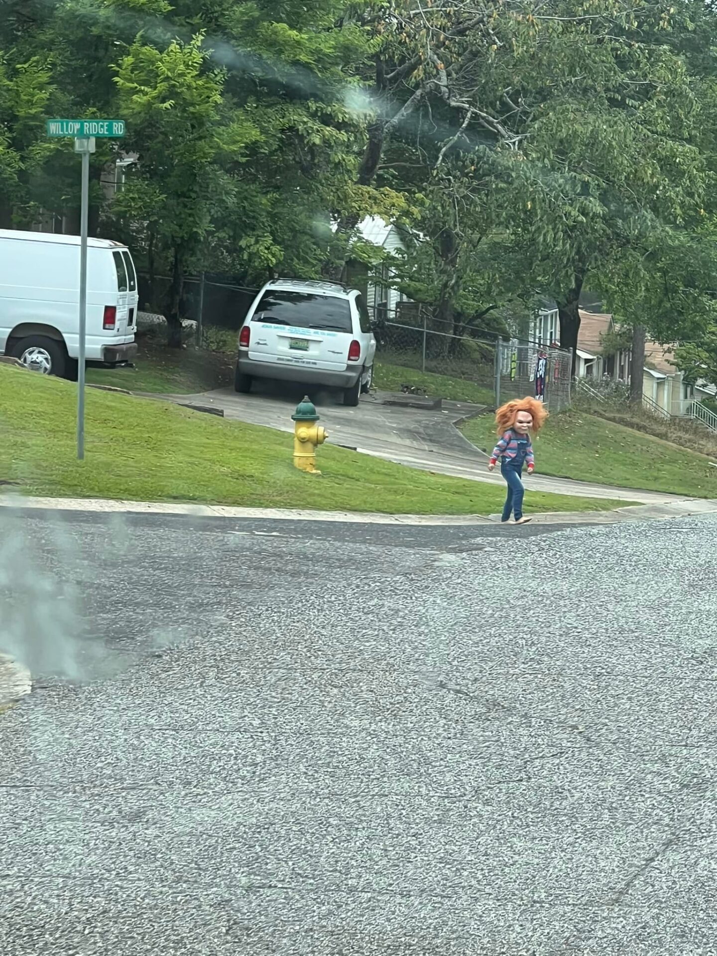 child in chucky costume fb post Motherly