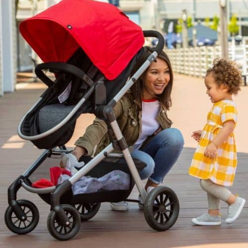 Evenflo Pivot Modular Travel System with SafeMax Infant Car Seat