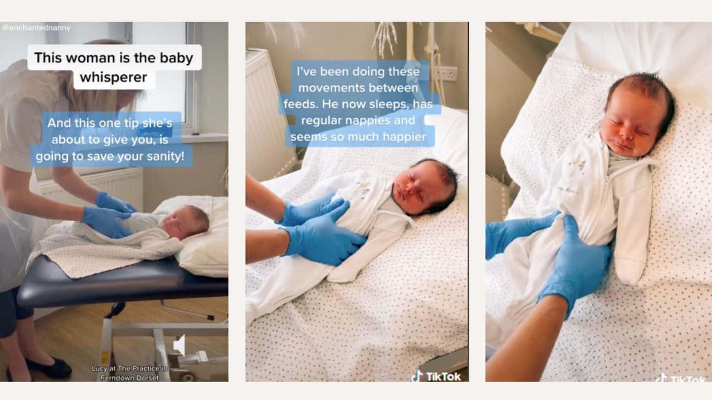 tiktok colicky baby tips osteopath