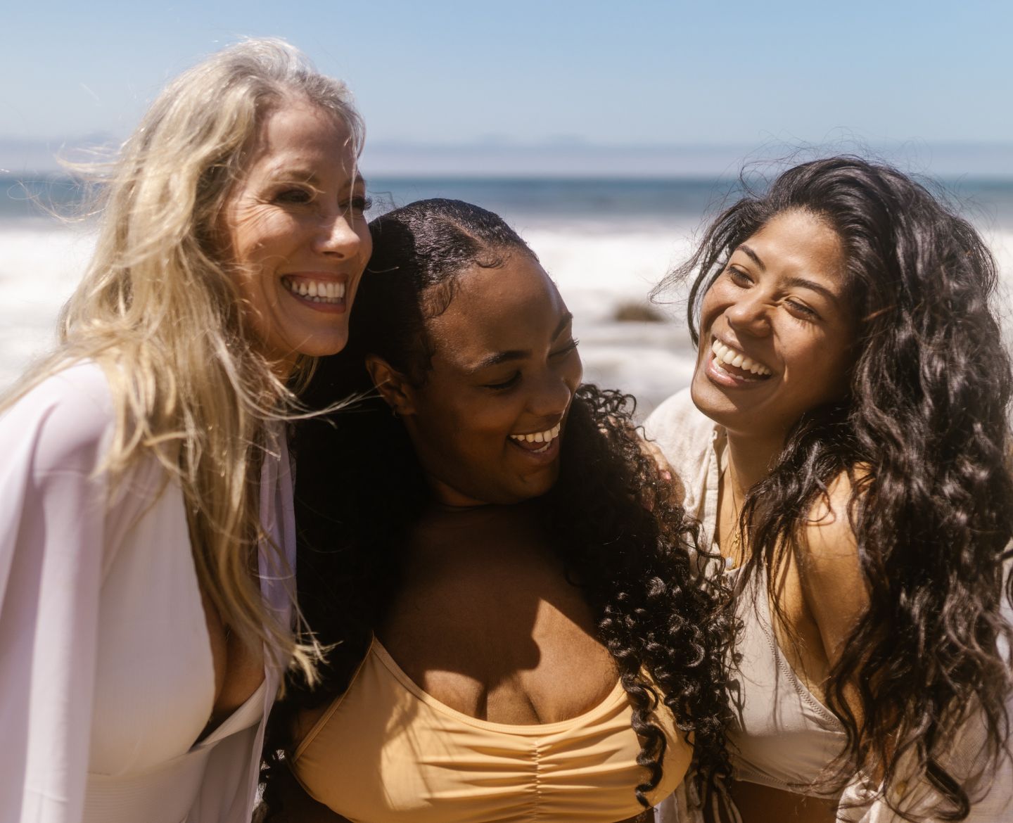 women laughing together