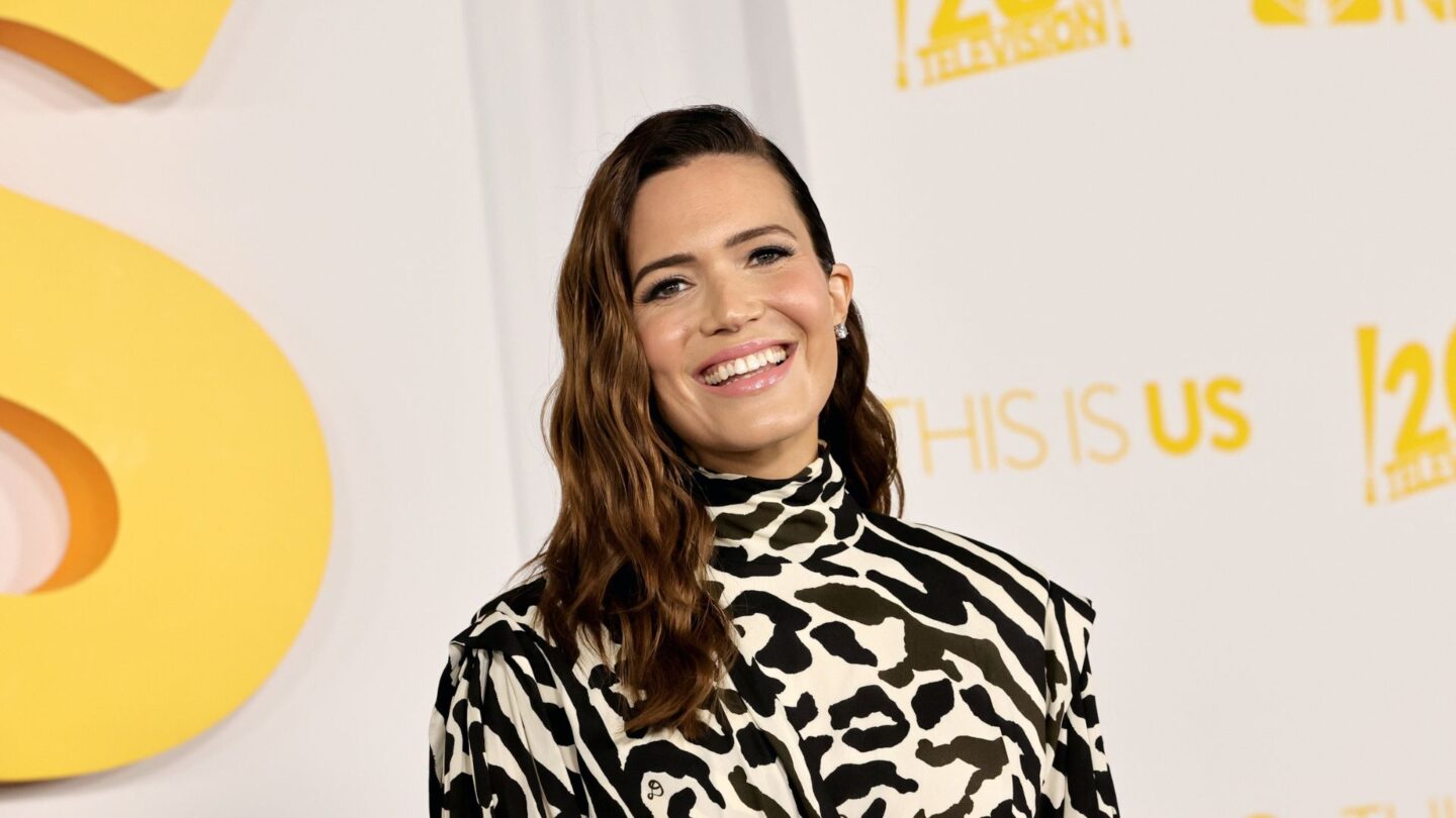 Mandy Moore on the red carpet for This is Us