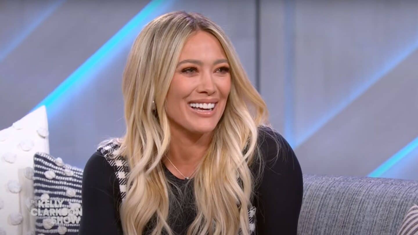 Hilary Duff on the Kelly Clarkson show