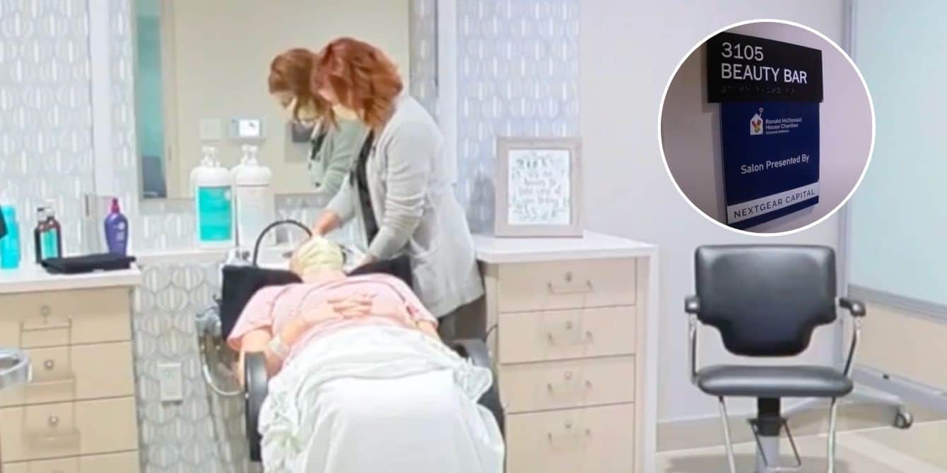 Mom opens hair salon in hospital to offer NICU parents some much-needed pampering